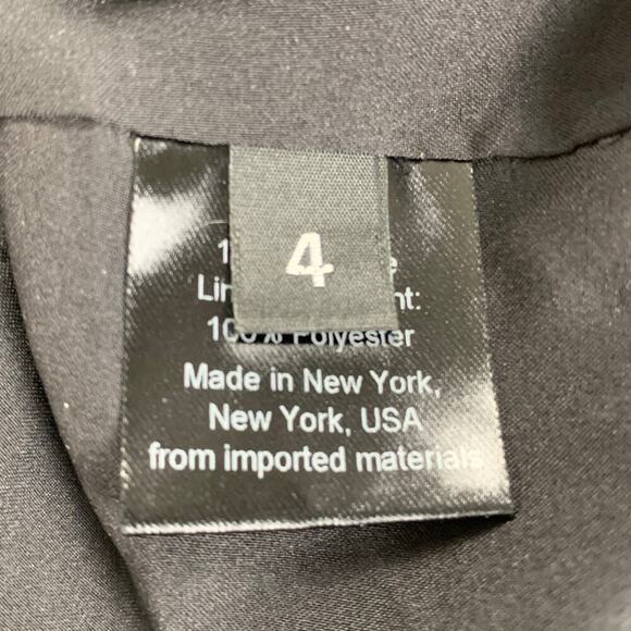 Rachel Comey Black Ruffled Side Slit Skirt Size 4 - Picture 7 of 10